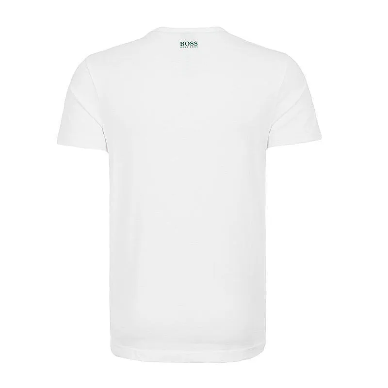 Hugo Boss  |Cotton Short Sleeves Logo T-Shirts