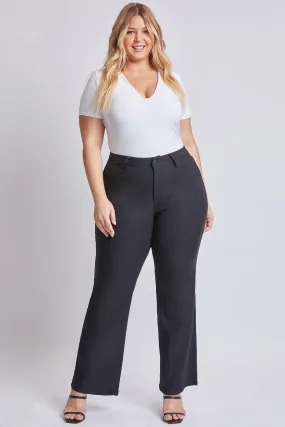 Hyperstretch Wide Leg Jeans in Black