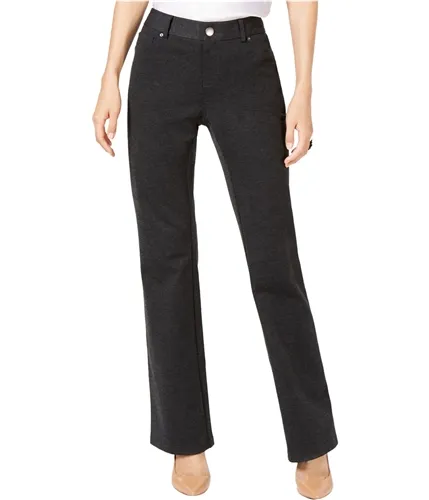 I-N-C Womens Heathered Casual Trouser Pants, TW2