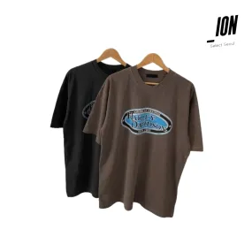 IONSEOUL  |Unisex Street Style Cotton Logo T-Shirts