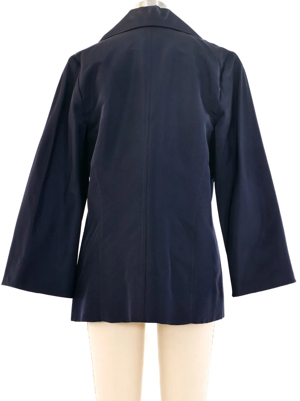 Isabel Toledo Silk Button Front Jacket