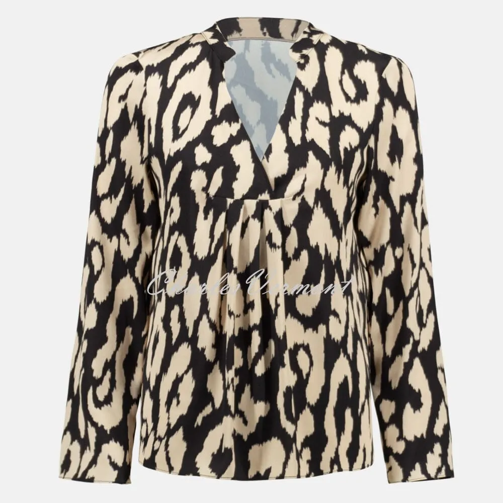 Joseph Ribkoff Animal Print Top - Style 234077