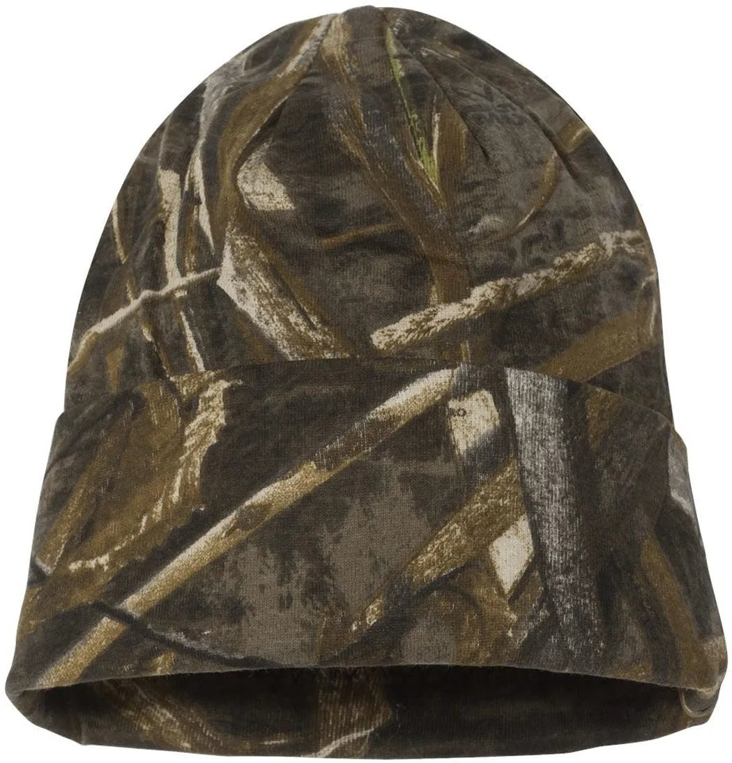 Kati 12 Camo Knit Beanie