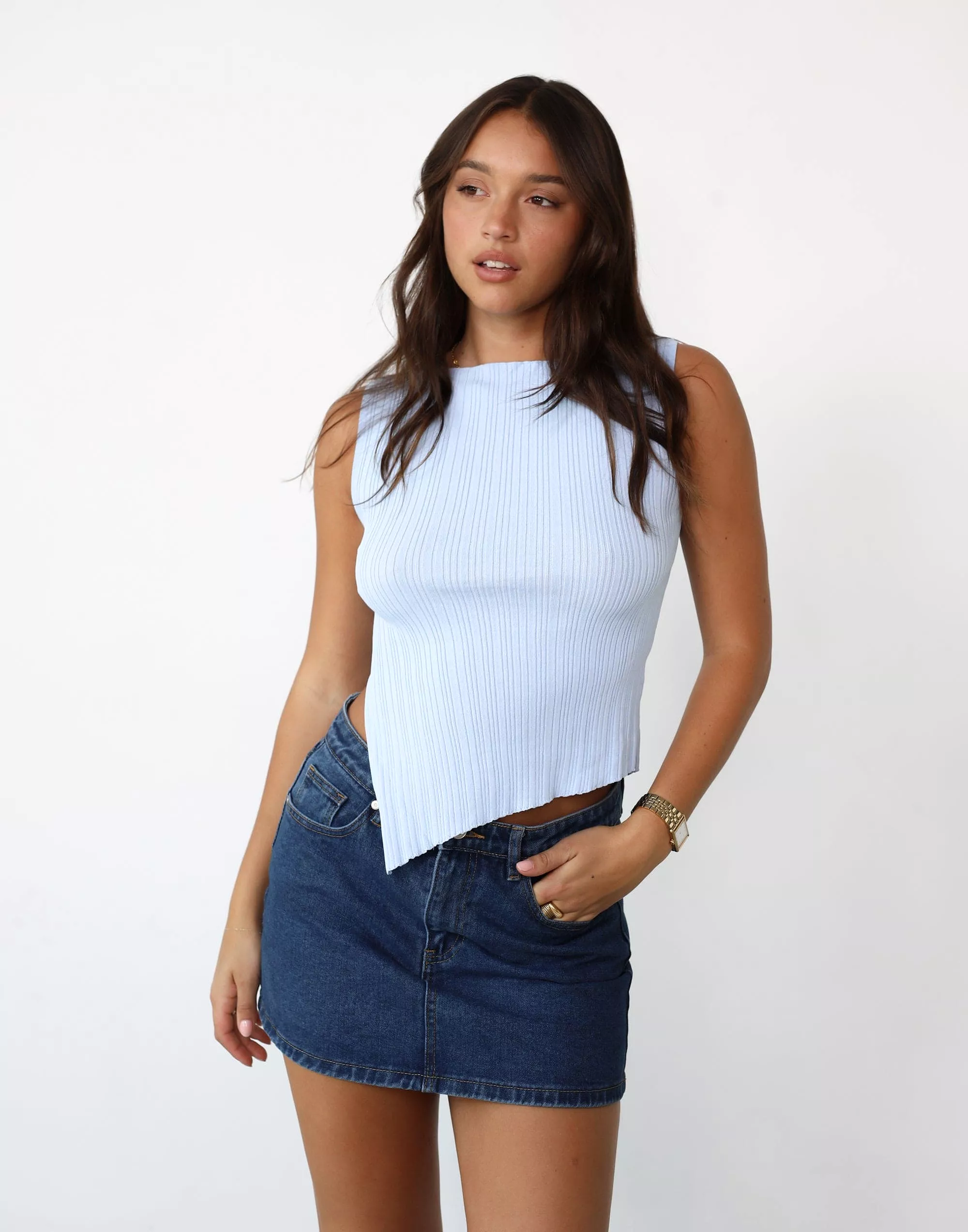 Kienna Top (Pale Blue)