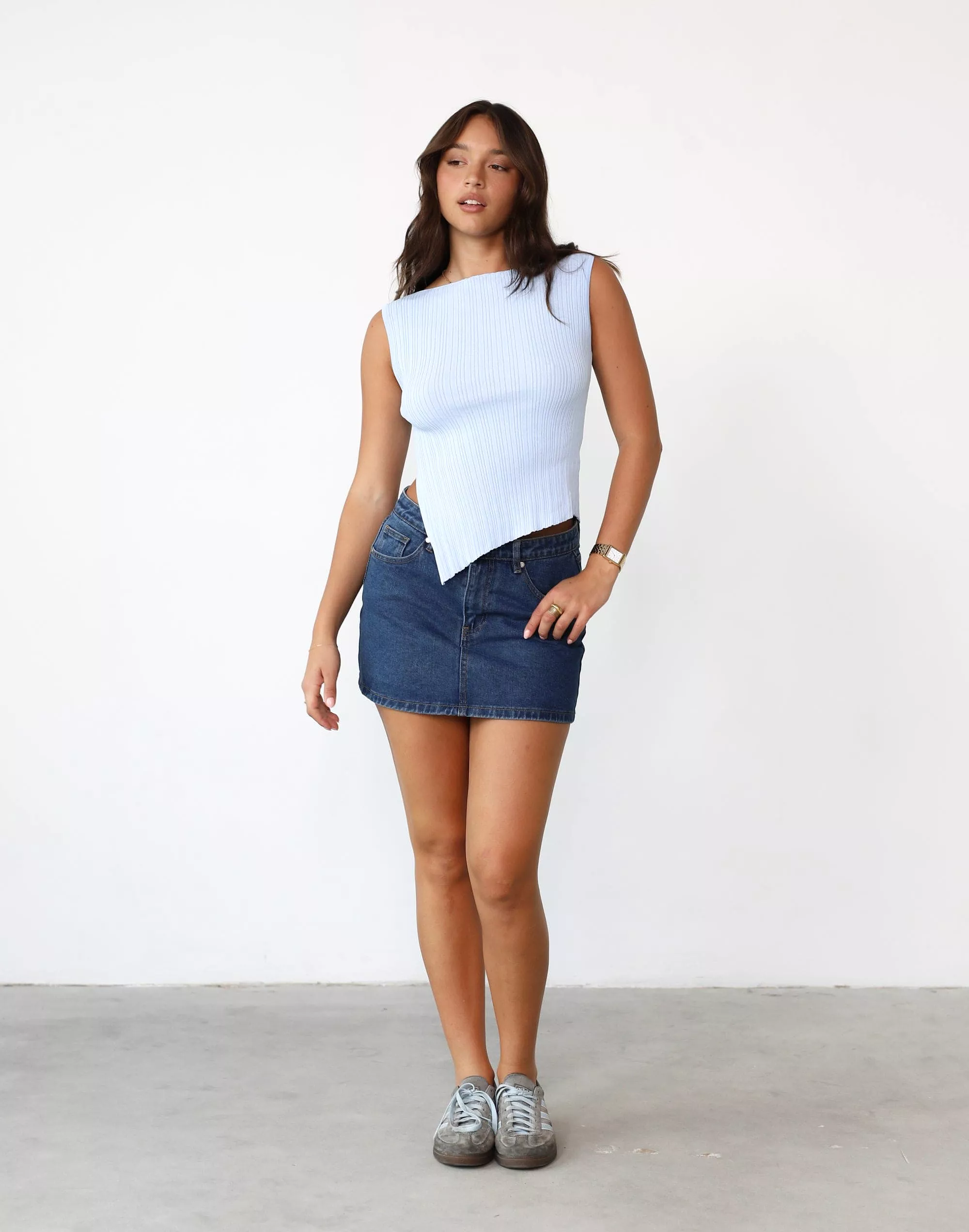 Kienna Top (Pale Blue)