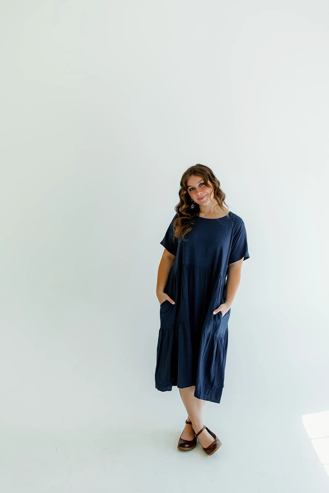 Laia Dress Ribbon Blue