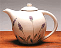 Lavender Ceramic Teapot 32 Oz. Made in the USA by Emerson Creek Pottery