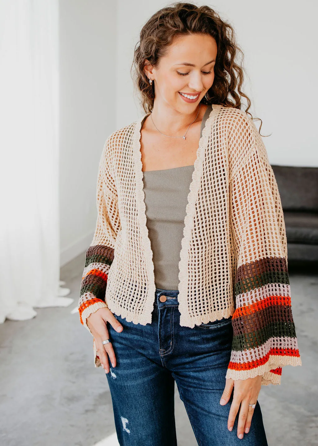 Leo Crochet Cardigan