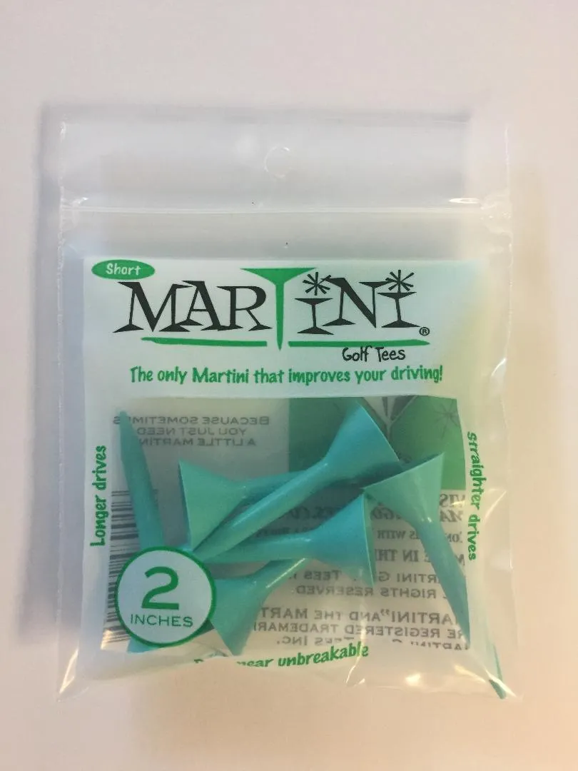 Martini Tees Short 2 Inches Pack of 6 Pcs