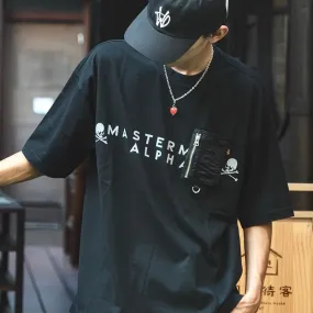 Mastermind Japan X Alpha Cigar Pack Tee Black