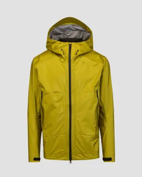 Men's yellow membrane jacket Goldwin GORE-TEX 3L Aqua Tect Jacket gm04100-ac