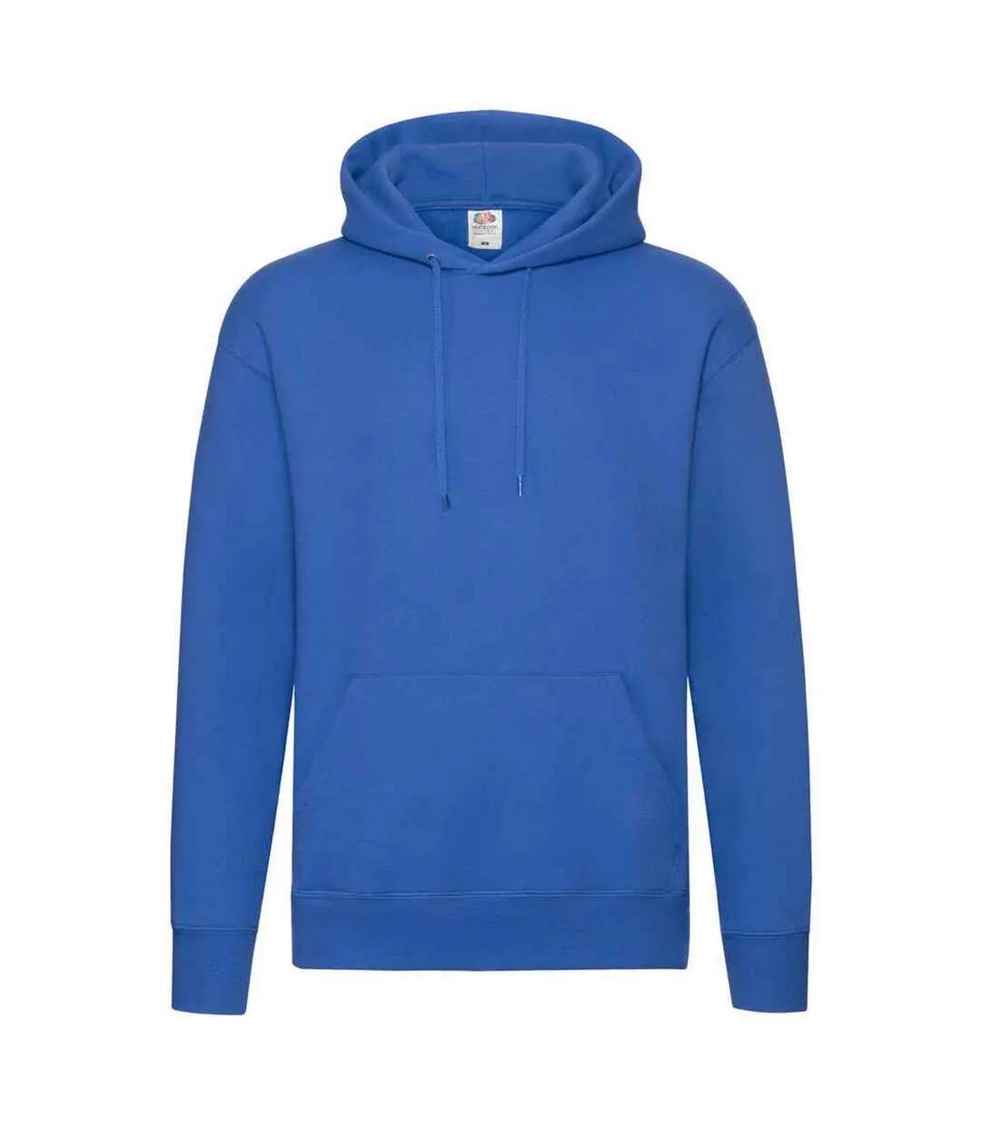 Mens premium hoodie royal blue Fruit of the Loom