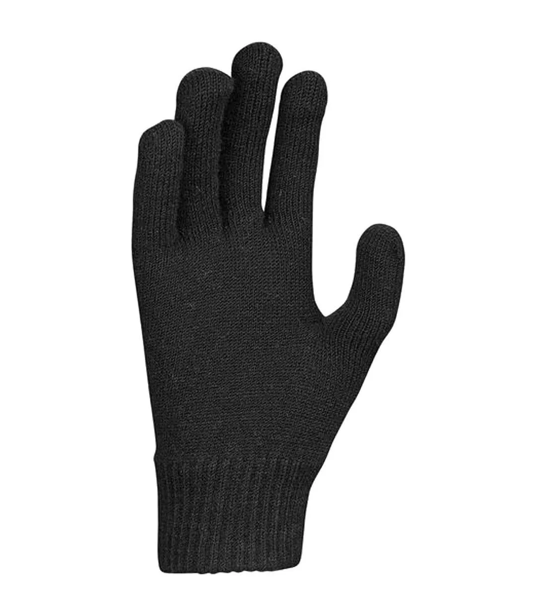 Mens tech grip 2.0 knitted swoosh gloves black Nike