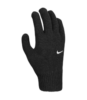 Mens tech grip 2.0 knitted swoosh gloves black Nike