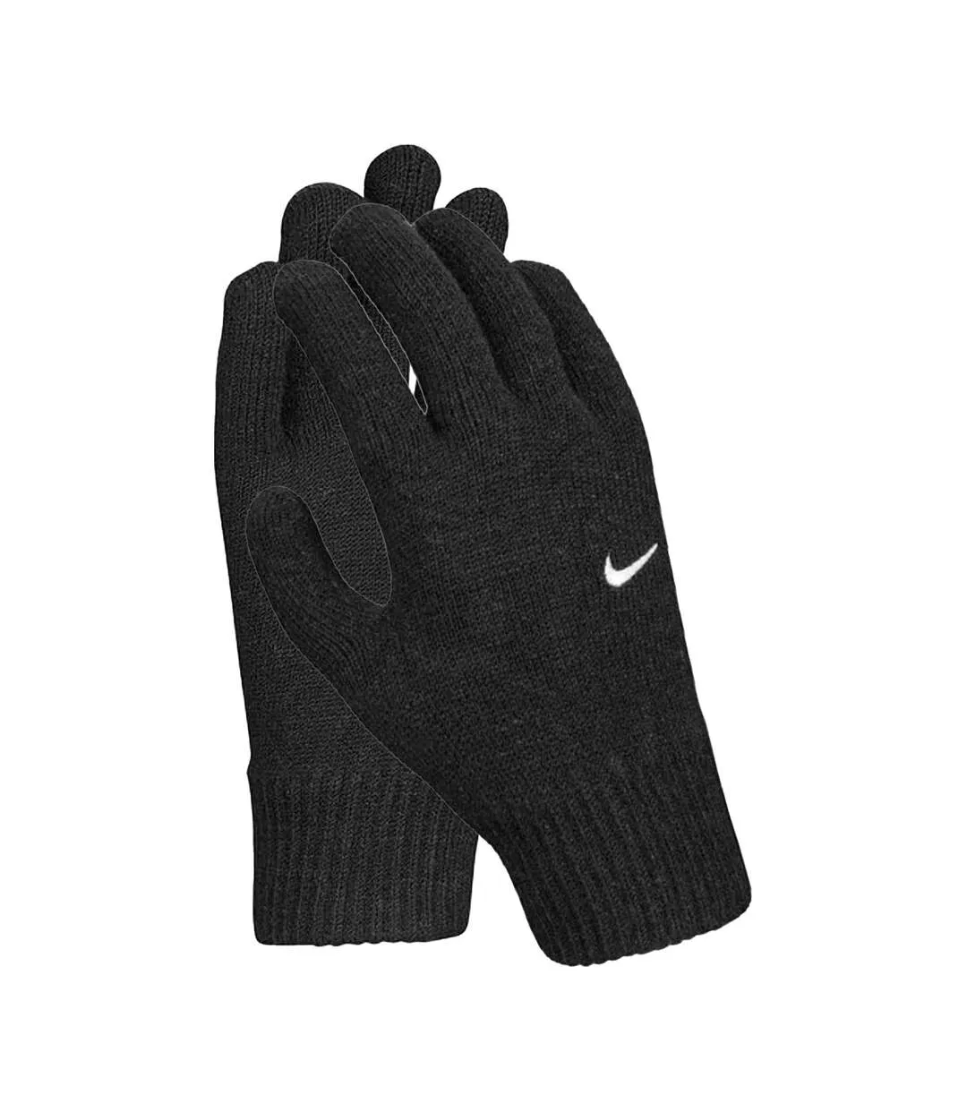 Mens tech grip 2.0 knitted swoosh gloves black Nike