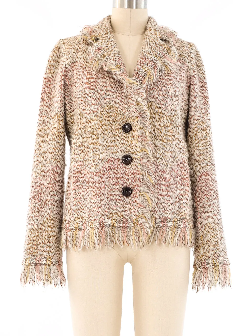 Missoni Fringe Knit Jacket