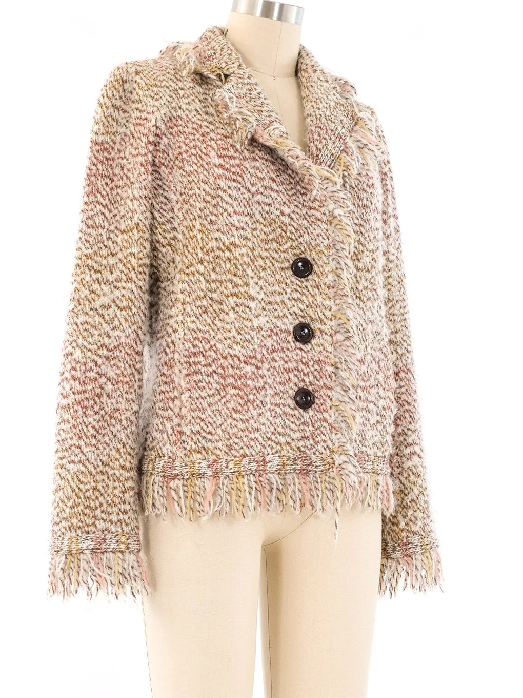 Missoni Fringe Knit Jacket