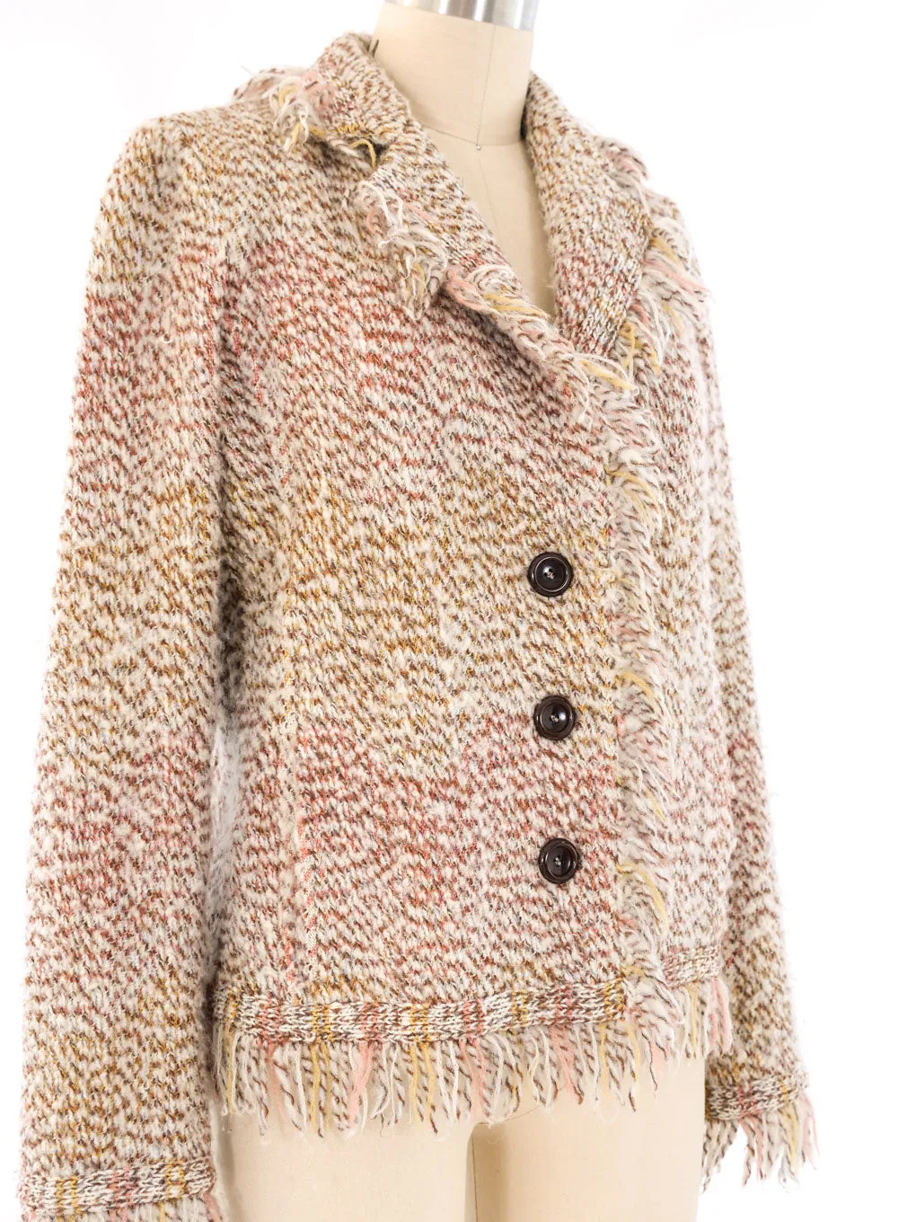 Missoni Fringe Knit Jacket