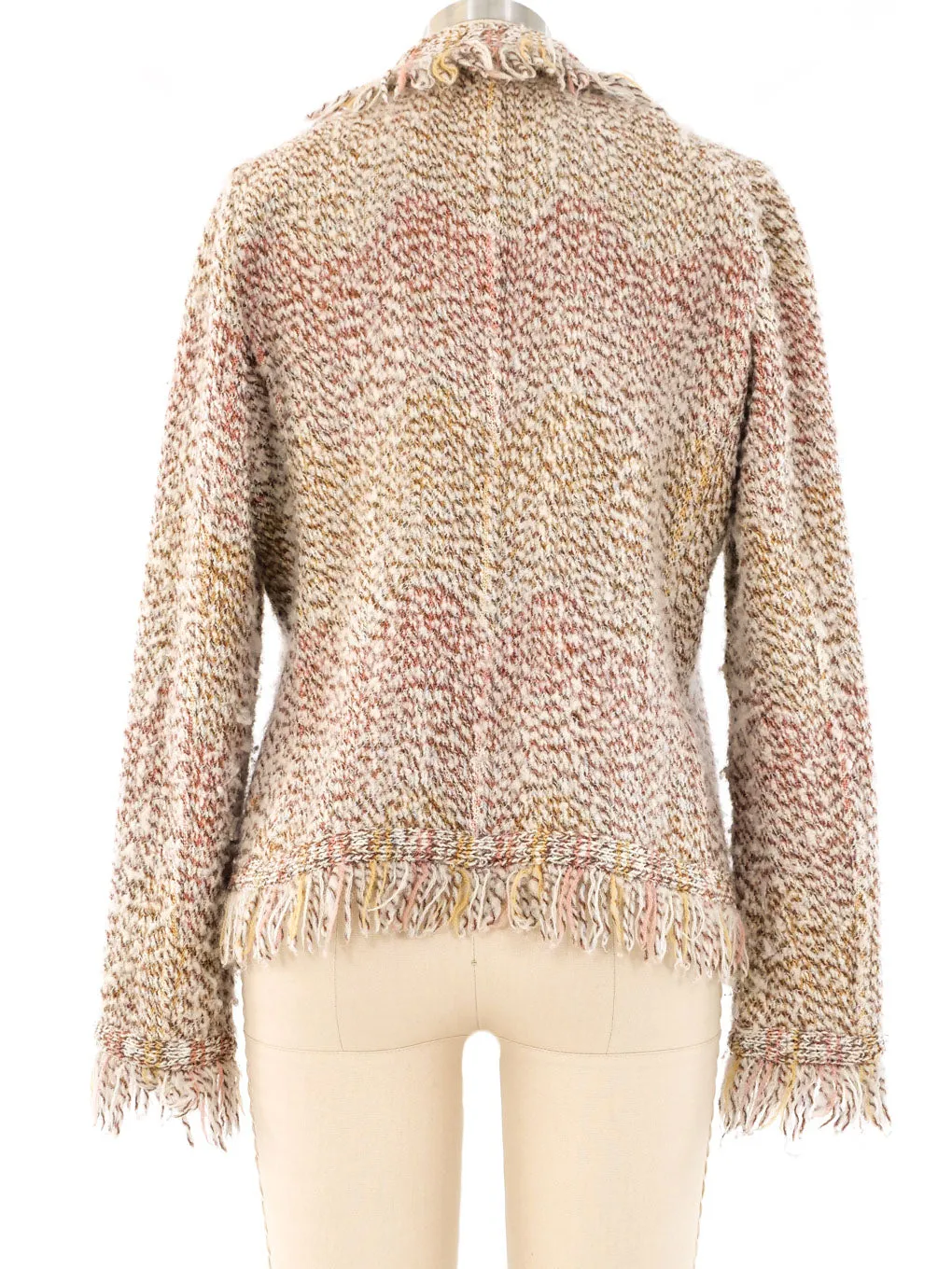 Missoni Fringe Knit Jacket