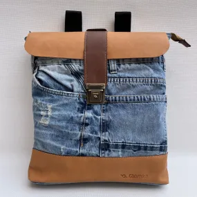 Mochila Top Caomka Recycled  Jeans · Pieza nica 15253