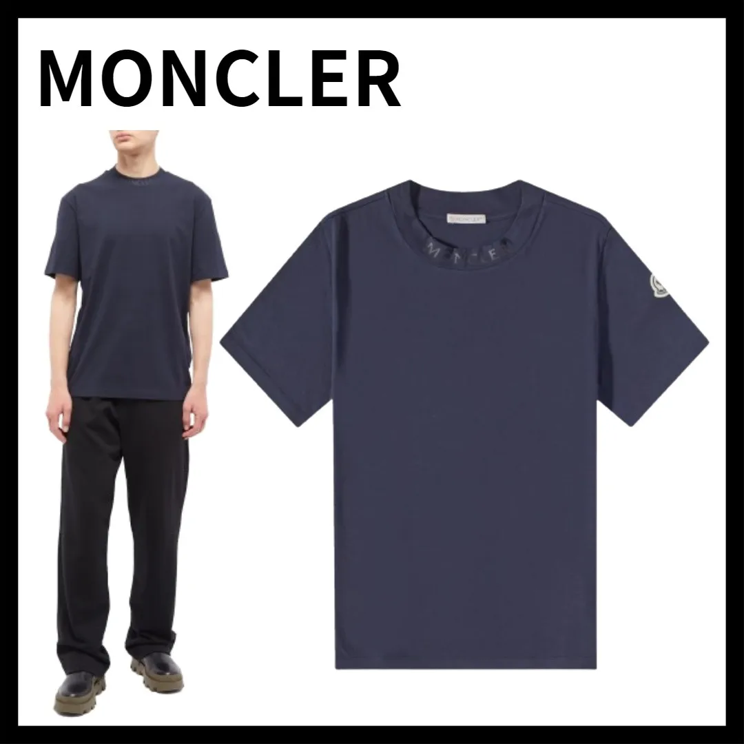 MONCLER  |Plain Logo T-Shirts