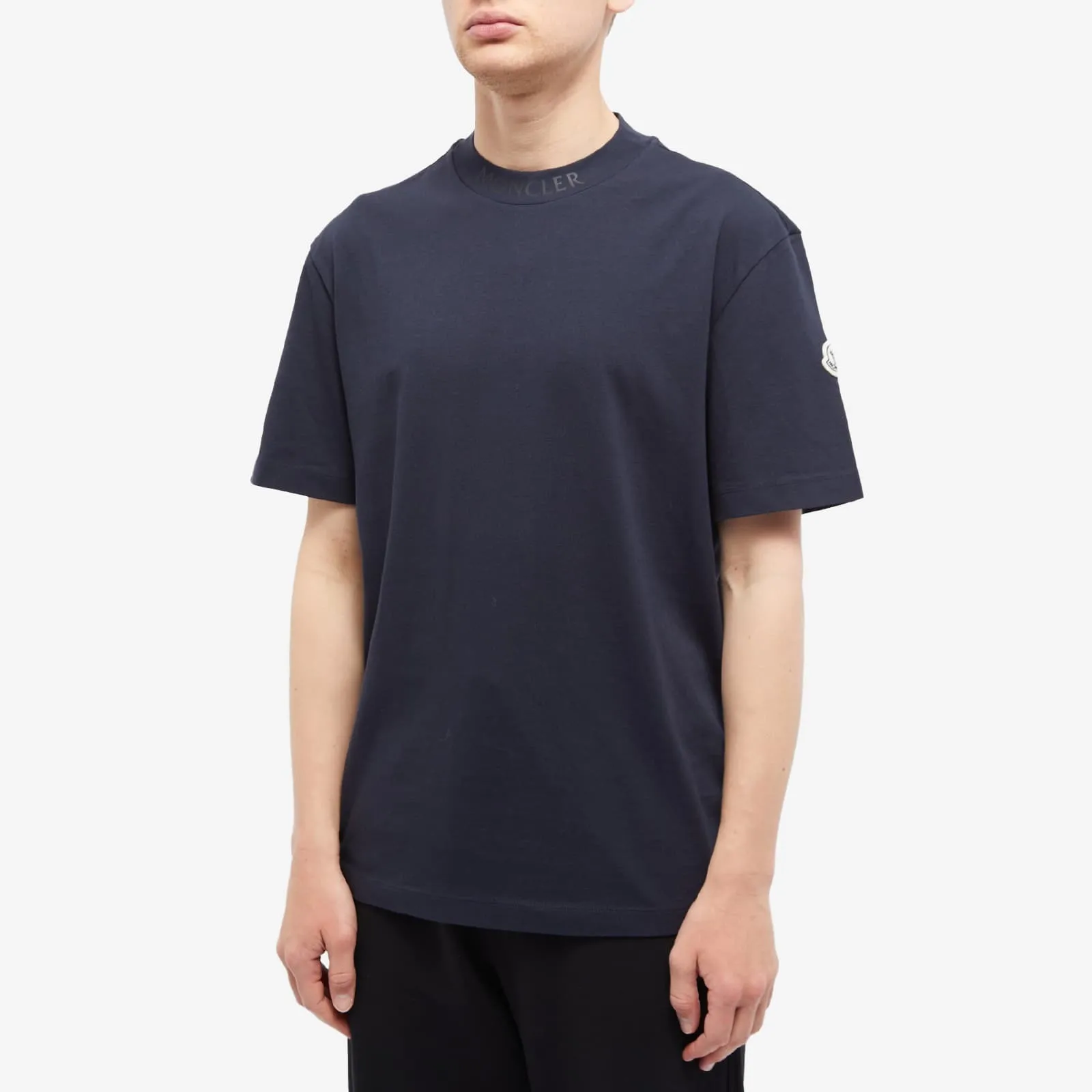 MONCLER  |Plain Logo T-Shirts