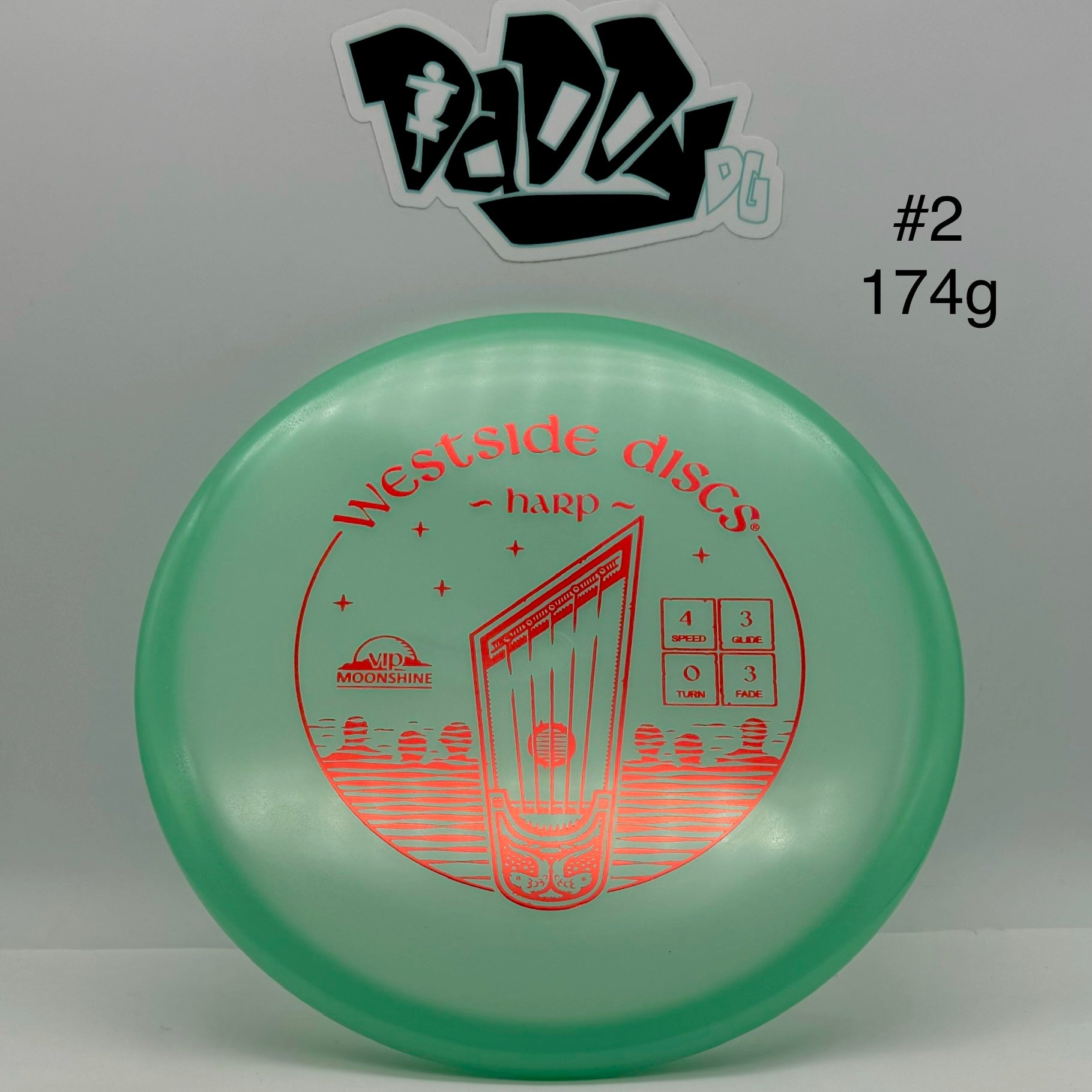 **NEW Westside Discs VIP Moonshine Harp Putt & Approach