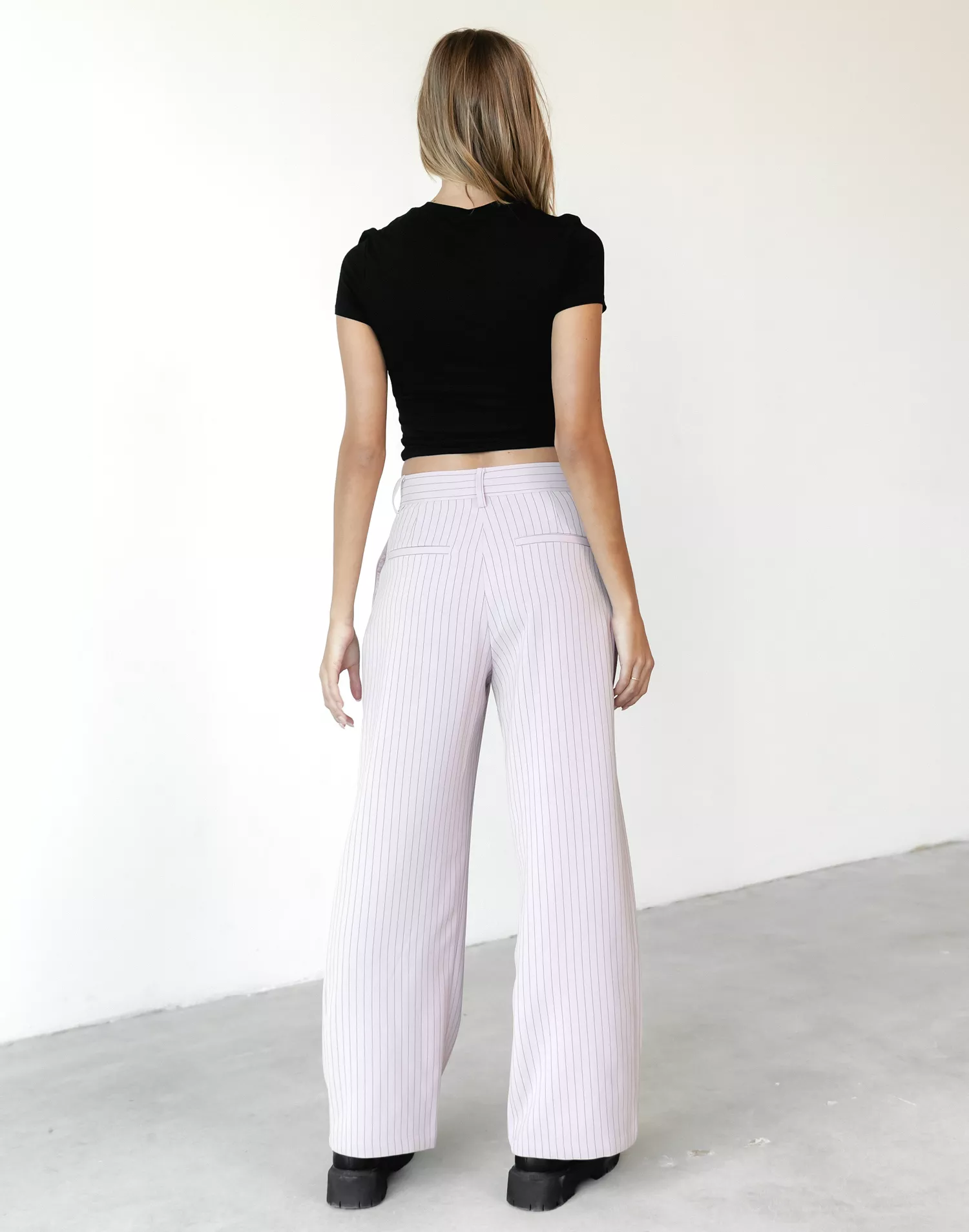 NYC Pant (Pink Pinstripe) -By Lioness