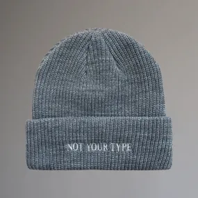 NYT Beanie I Grey