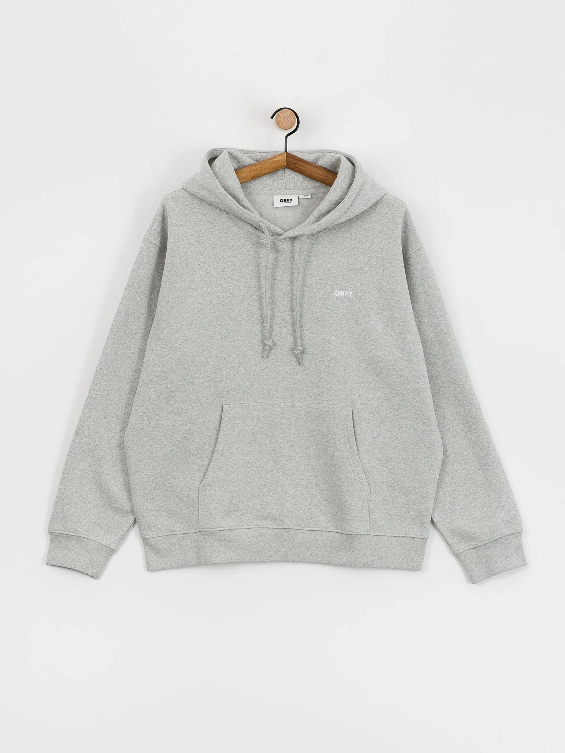 OBEY Established Works Bold HD Hoodie (ash grey)