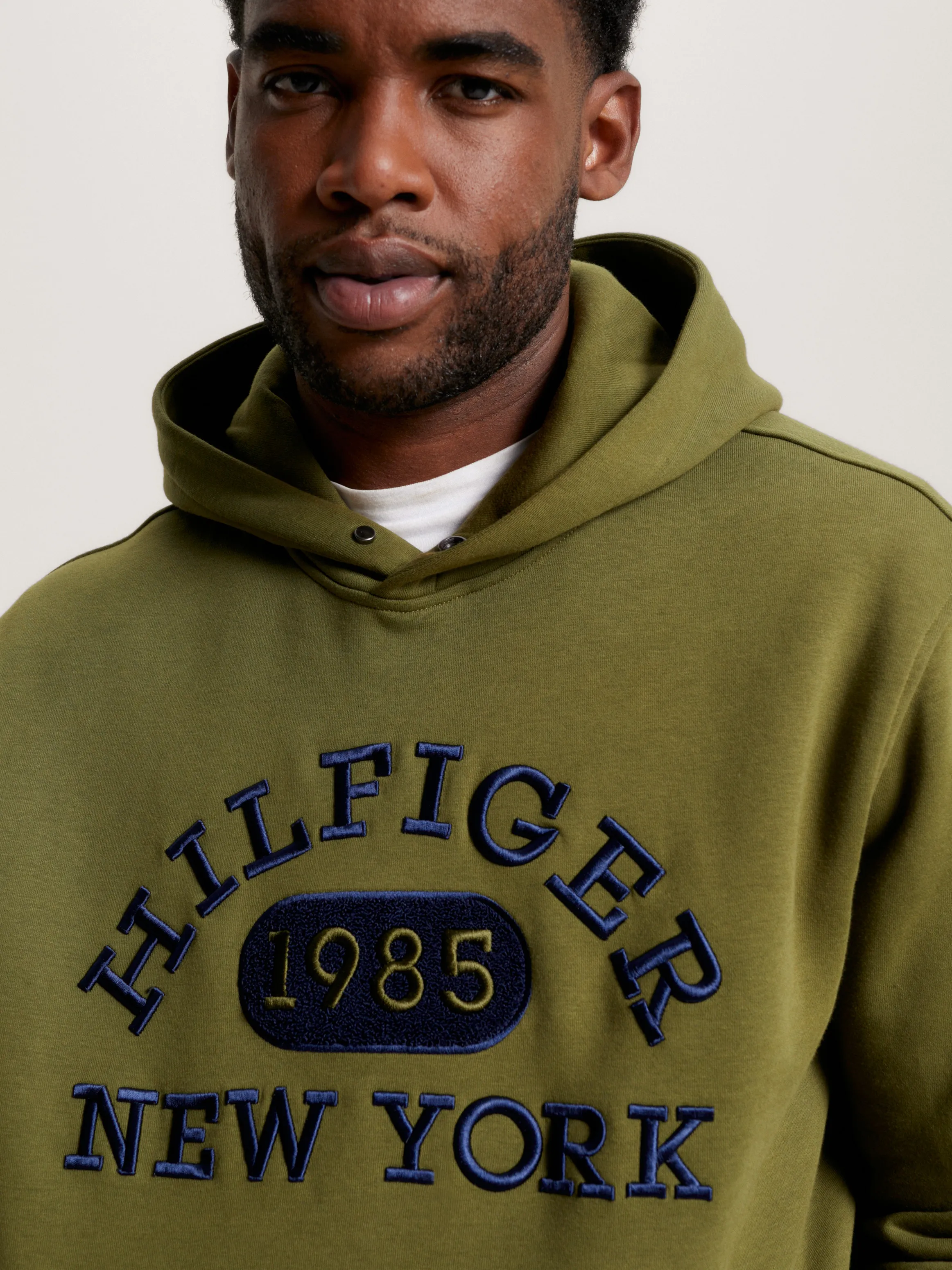 Plus Hilfiger Monotype College Logo Hoody | Sweatshirts & Hoodies | Tommy Hilfiger