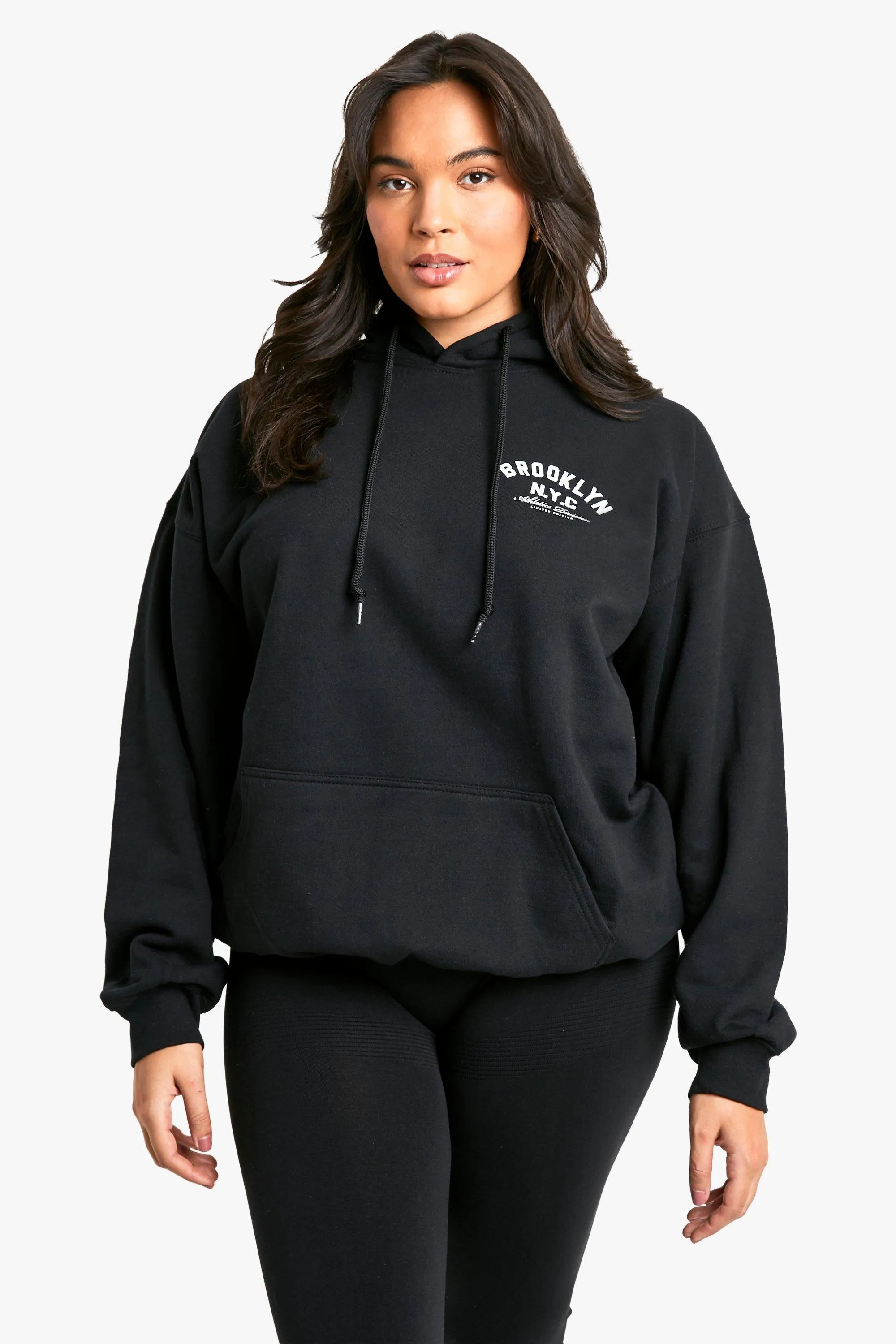 PLUS NYC BROOKLYN OVERSIZED HOODIE