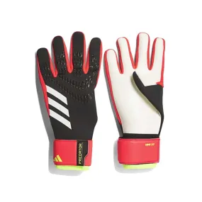 Predator League Gloves - Black/Solar red/Solar yellow