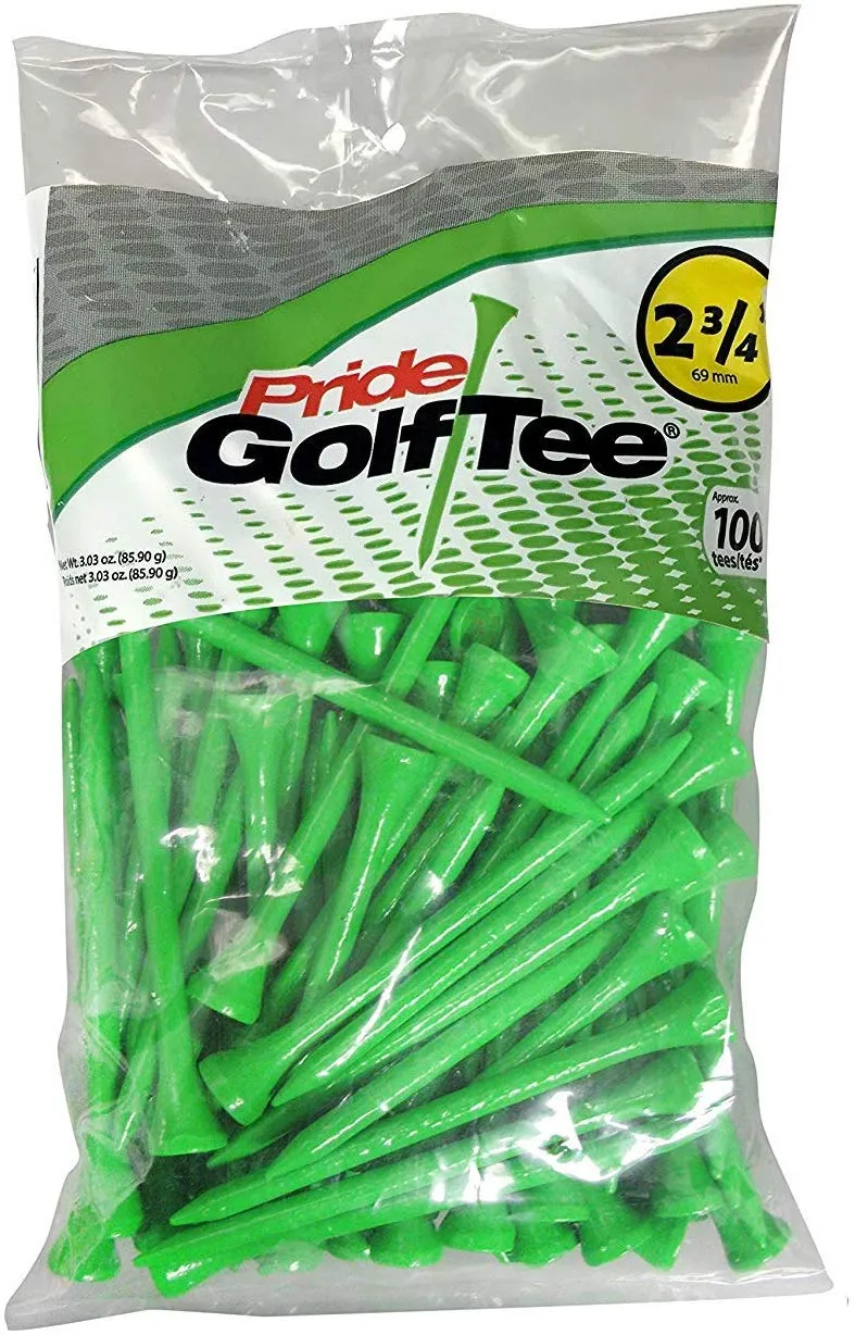 Pride Sports Wood Golf Tees 2.75 x 100 count