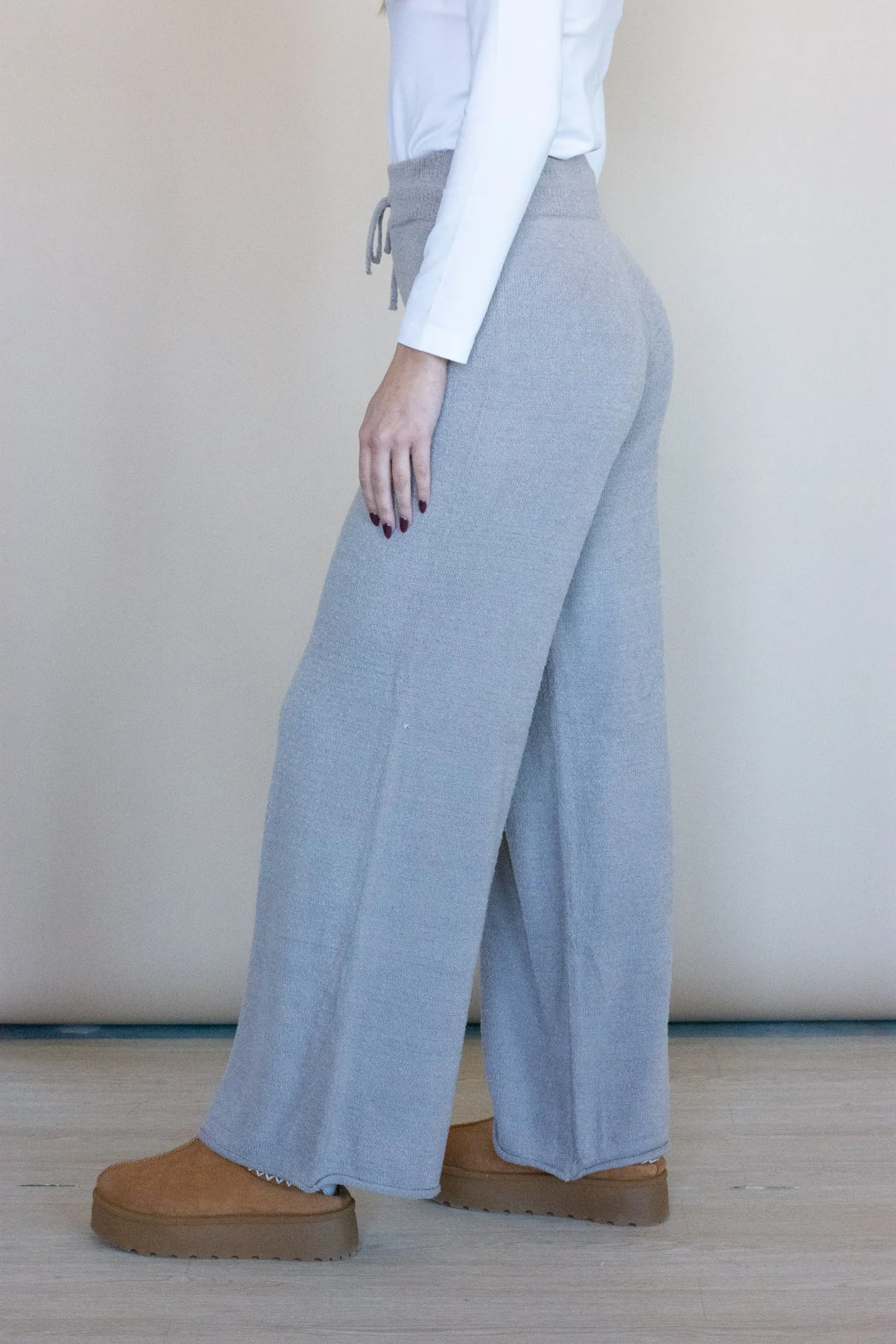 Quick Decisions Heather Grey Soft Lounge Pant