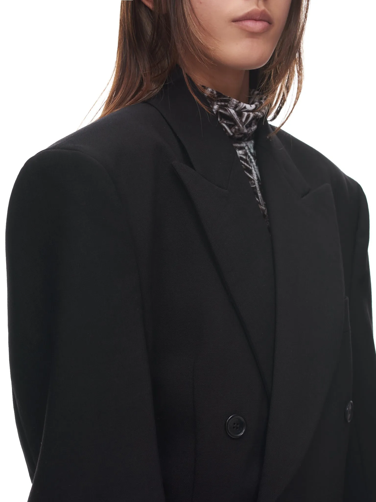 Reconstructed Tailored Jacket (UA53JA150B-BLACK)