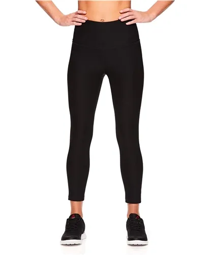 Reebok Womens High Rise Capri Leggings Yoga Pants