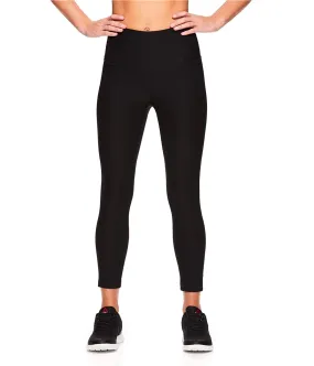 Reebok Womens High Rise Capri Leggings Yoga Pants