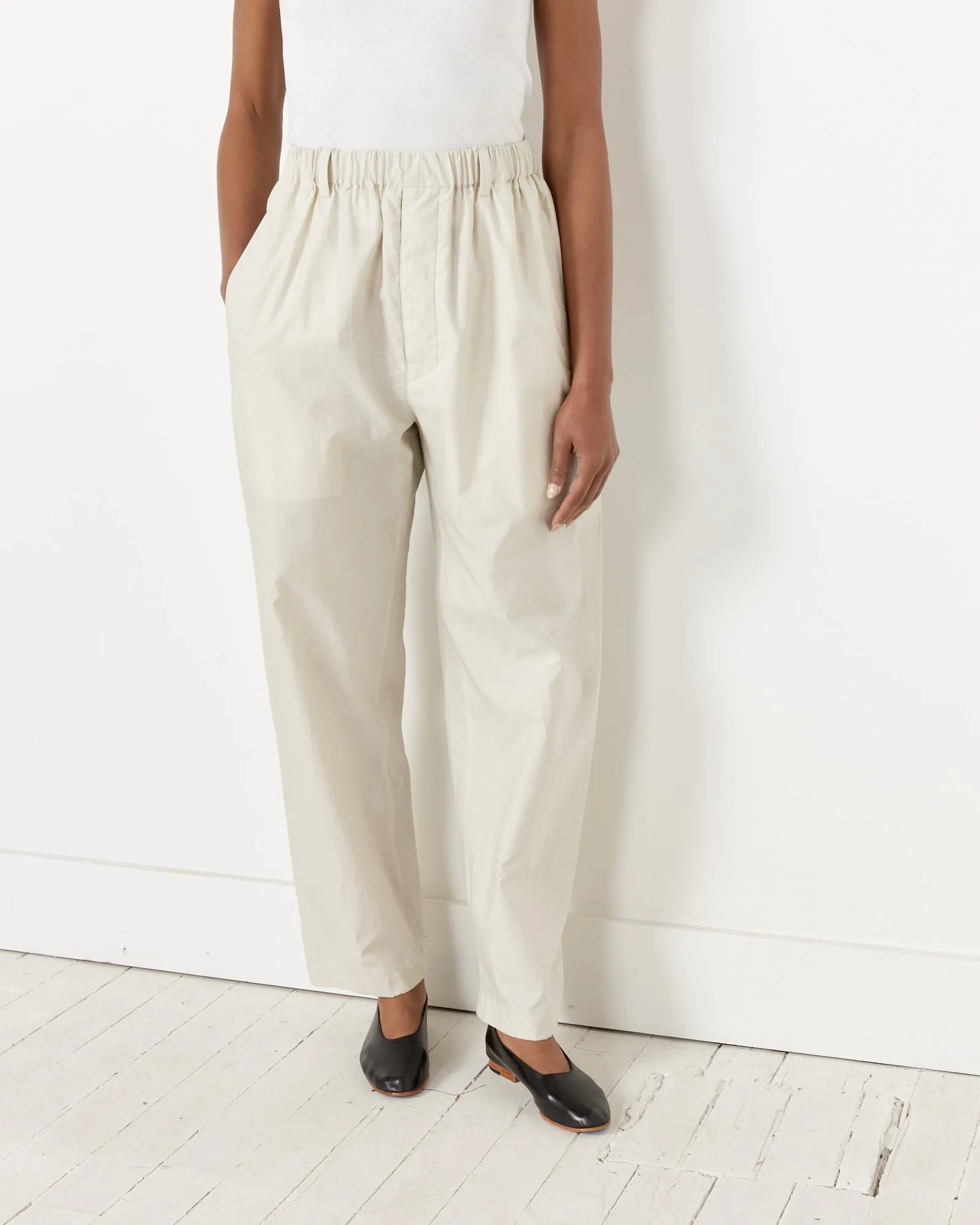 Relaxed Pant in Pale Mastic