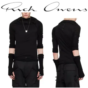 RICK OWENS  |Plain Cotton Designers T-Shirts