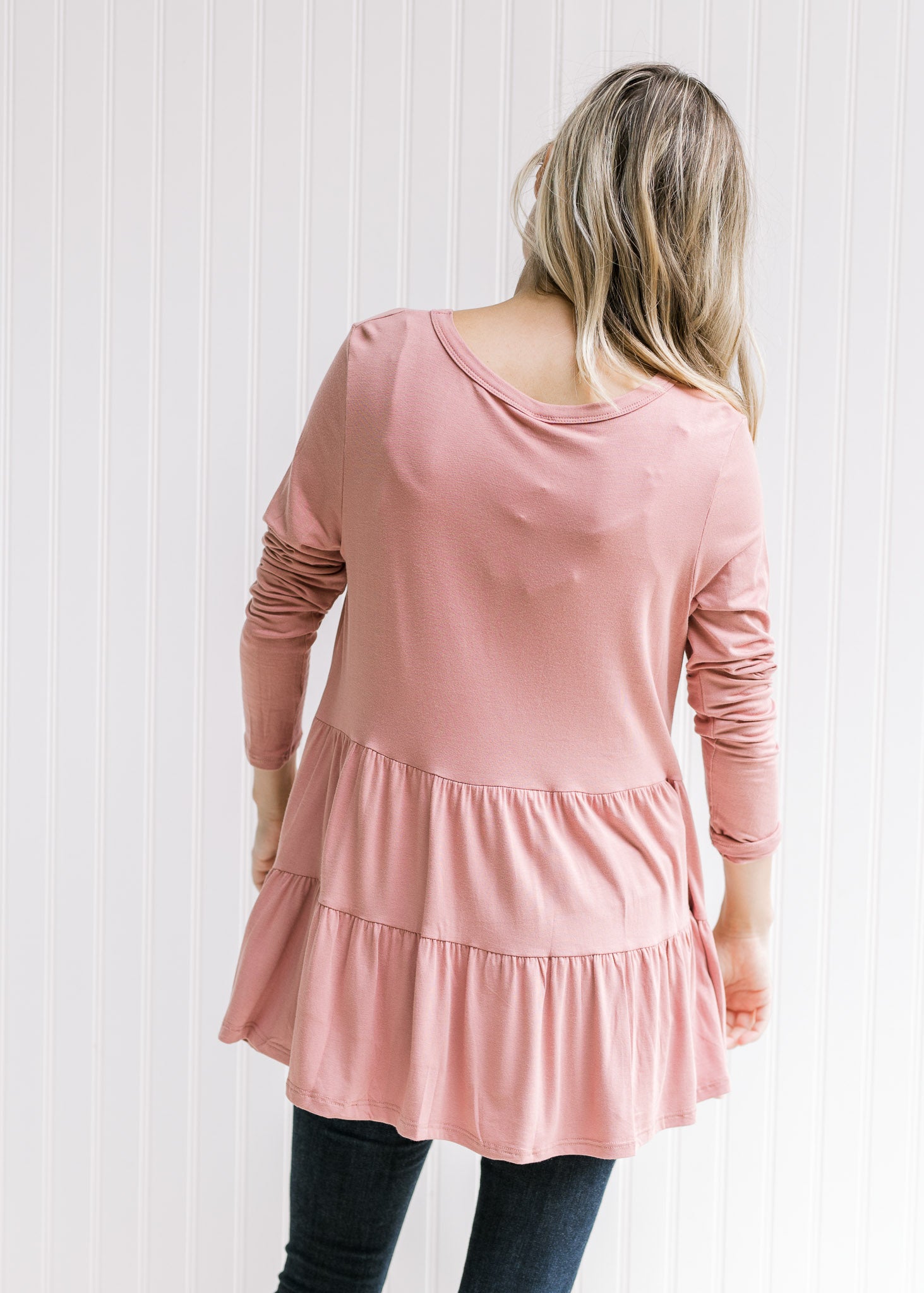 Rose Tiered  Top