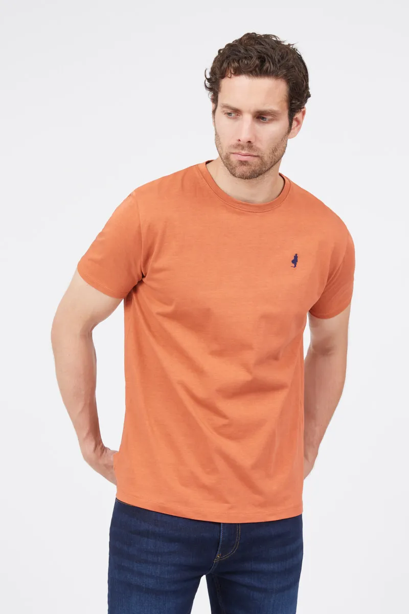 Round neck plain t-shirt