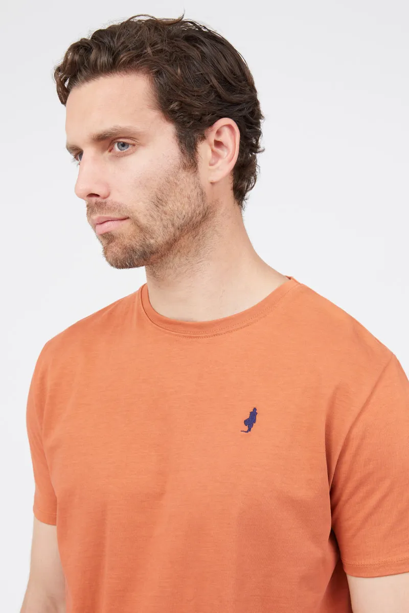 Round neck plain t-shirt