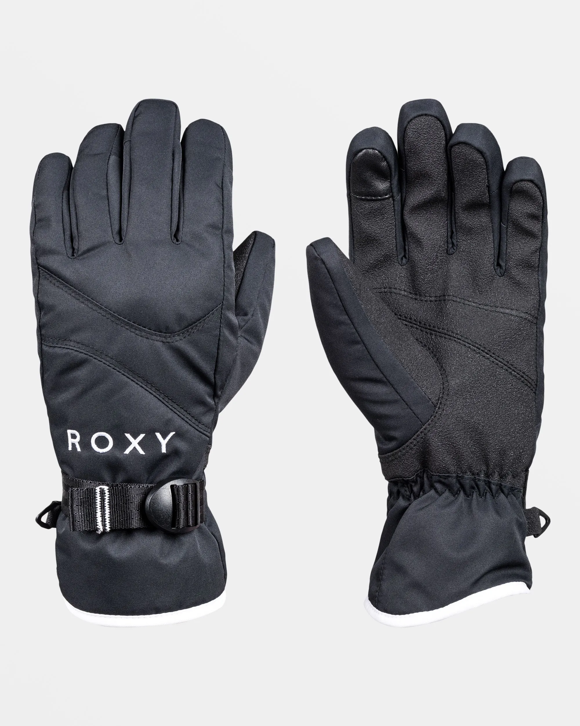 Roxy Jetty Solid Insulated Snowboard/Ski Gloves - True Black