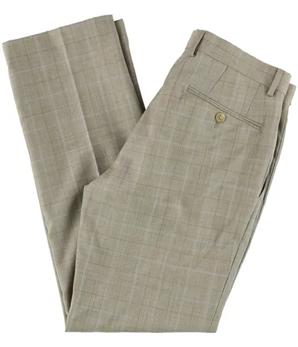 Ryan Seacrest Mens Herringbone Dress Pants Slacks