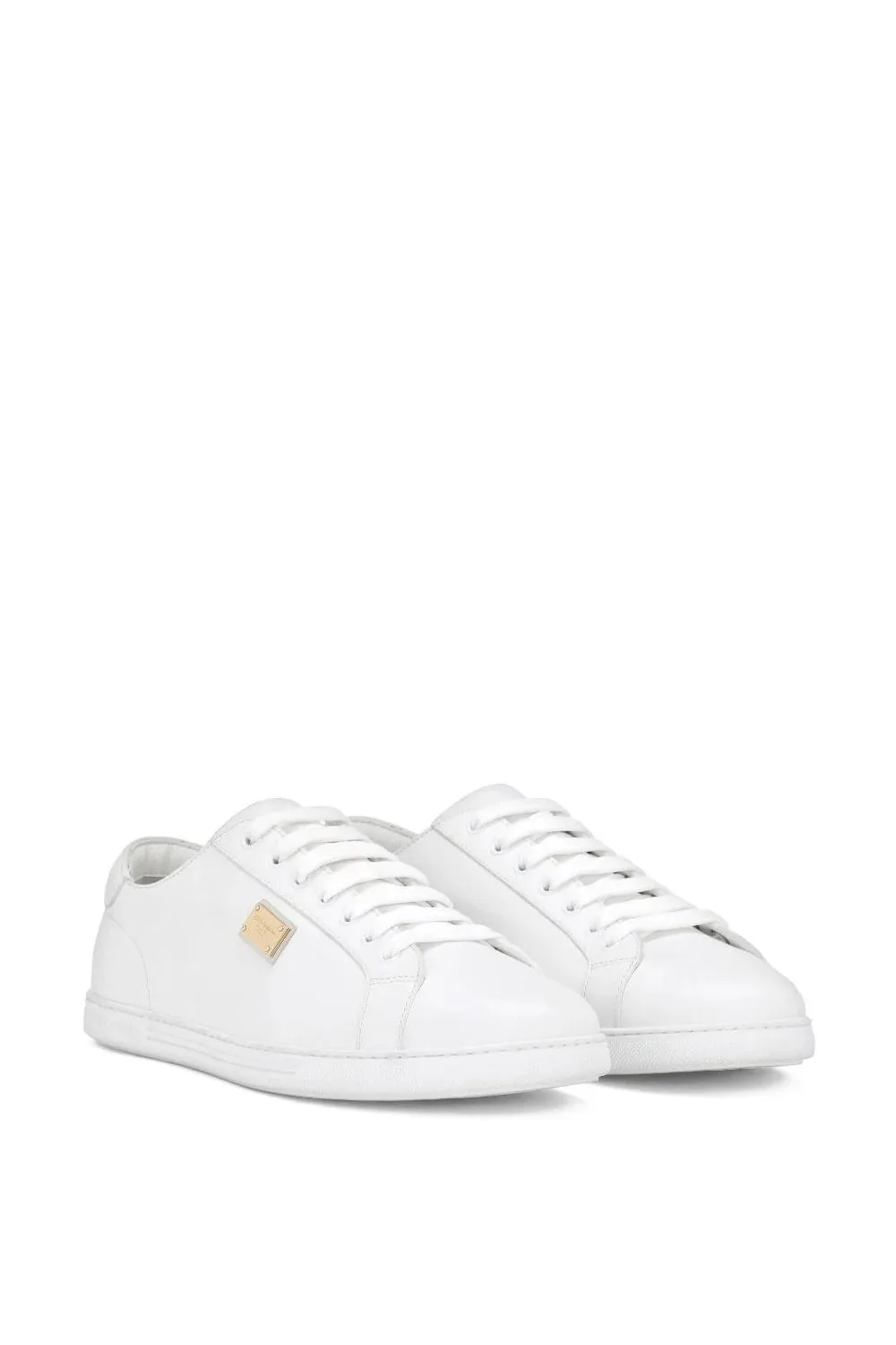 Saint Tropez Plaque Sneakers White