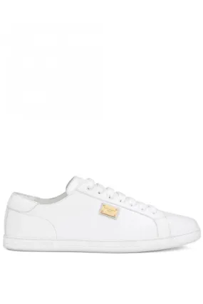 Saint Tropez Plaque Sneakers White