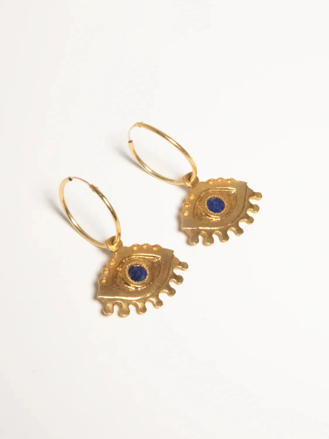 The Eye Earring in Gold