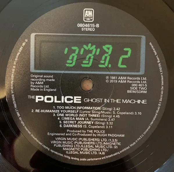 The Police ~ Ghost In The Machine