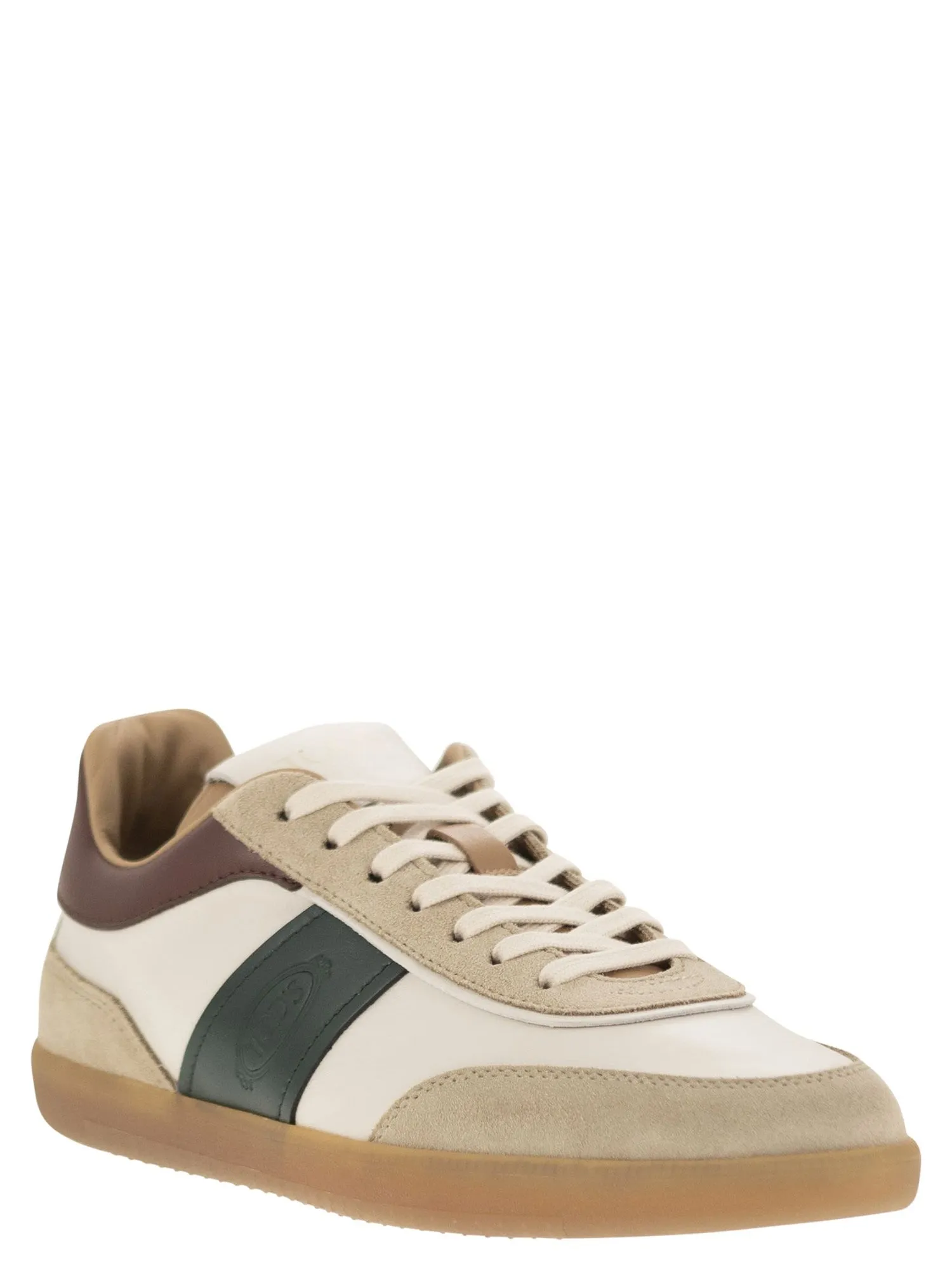 Tod's    Tod's Suede Leather Tabs Sneakers